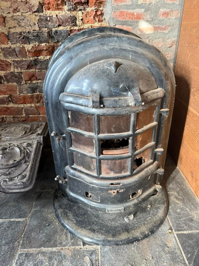 Oude kolenkachel Surdiac, Autres carburants, Poêle à charbon, Enlèvement, Utilisé