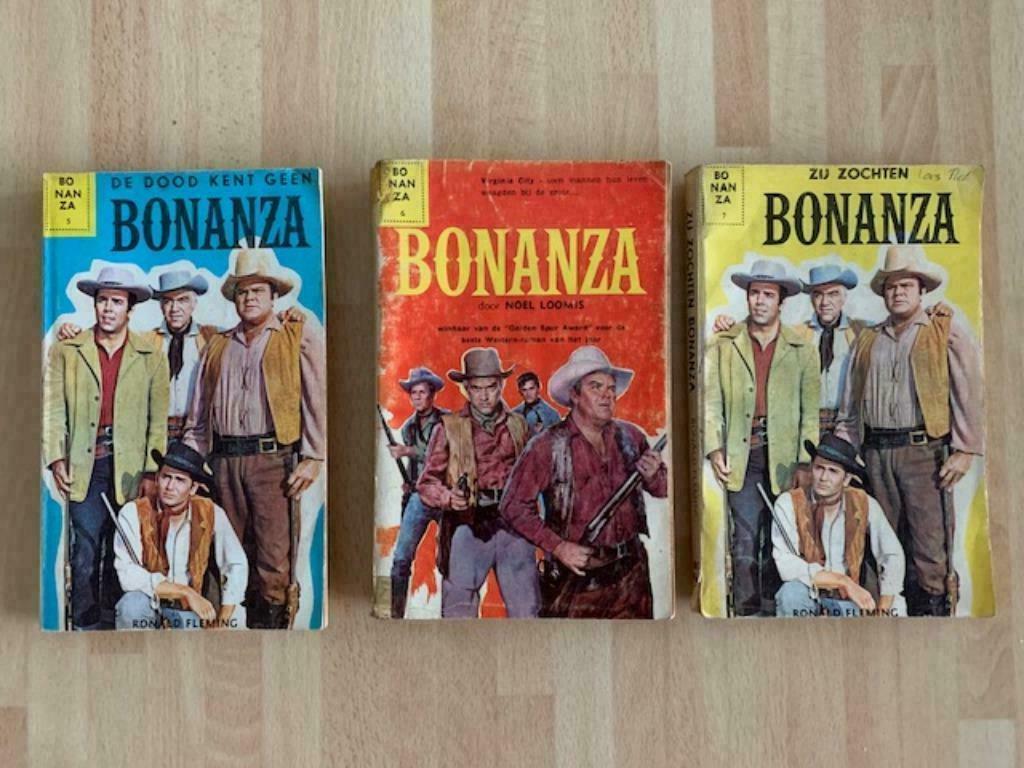 Bonanza 3 boekjes, Enlèvement ou Envoi, Utilisé