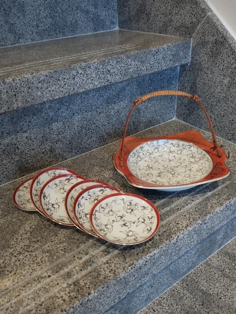 Set schaaltjes, Huis en Inrichting, Woonaccessoires | Onderzetters, Ophalen of Verzenden, Zo goed als nieuw