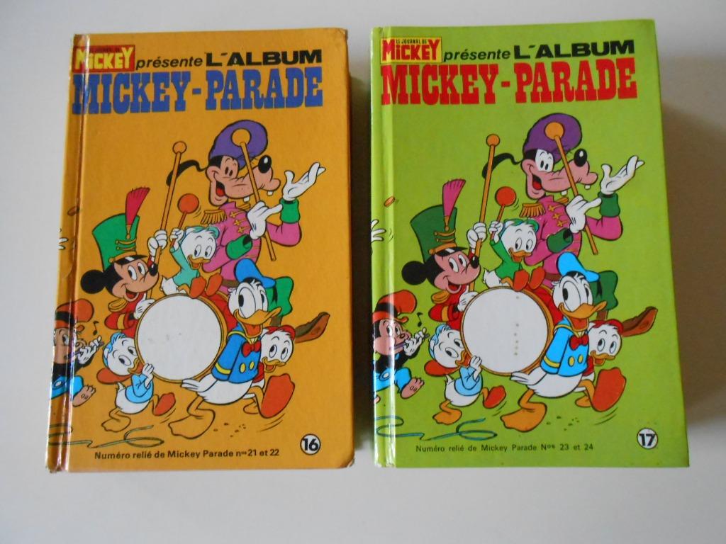 2 BD's Mickey Parade N 16 et 17  . 1981, Livres, Enlèvement ou Envoi
