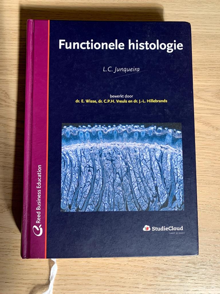 Leerboek Functionele Histologie 14e druk - perfecte staat, Boeken, Ophalen, Alpha, Nieuw, Hoger Onderwijs