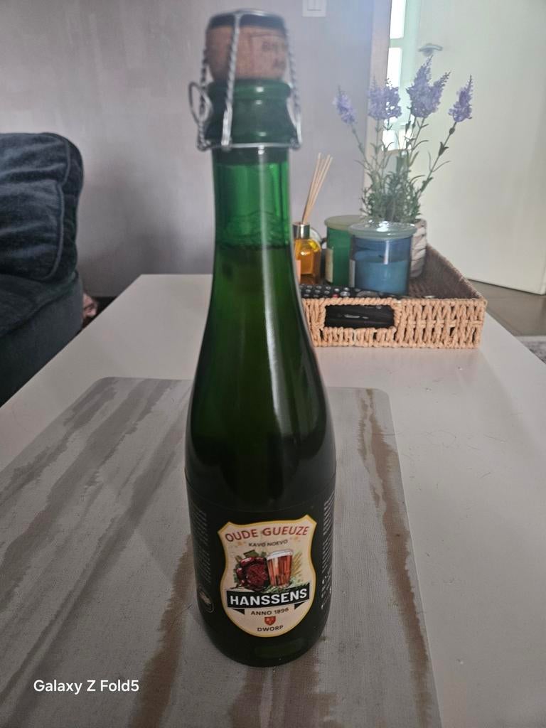 Oude geuze, Enlèvement