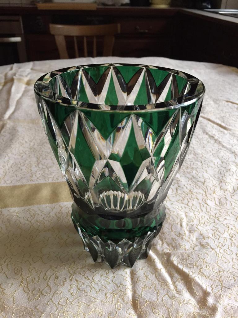 Vase Val St Lambert parfait état, Antiquités & Art