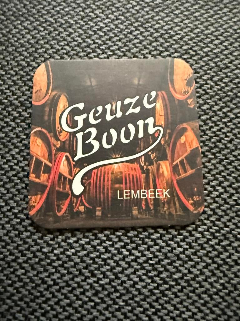 Bierviltje Geuze Boon, Verzamelen, Ophalen of Verzenden, Nieuw, Viltje(s), Overige merken