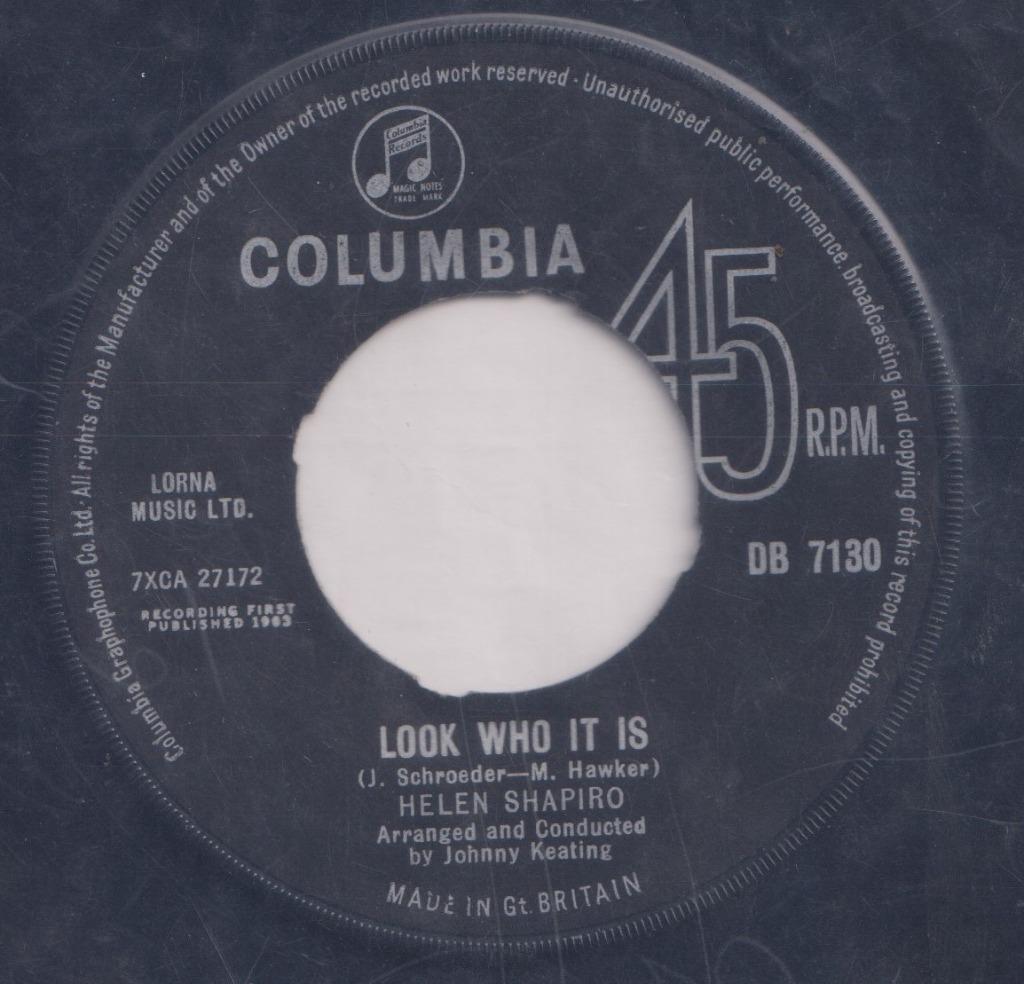 Helen Shapiro – Look who it is / Walking in my dreams - Sing, Enlèvement, Utilisé, Pop