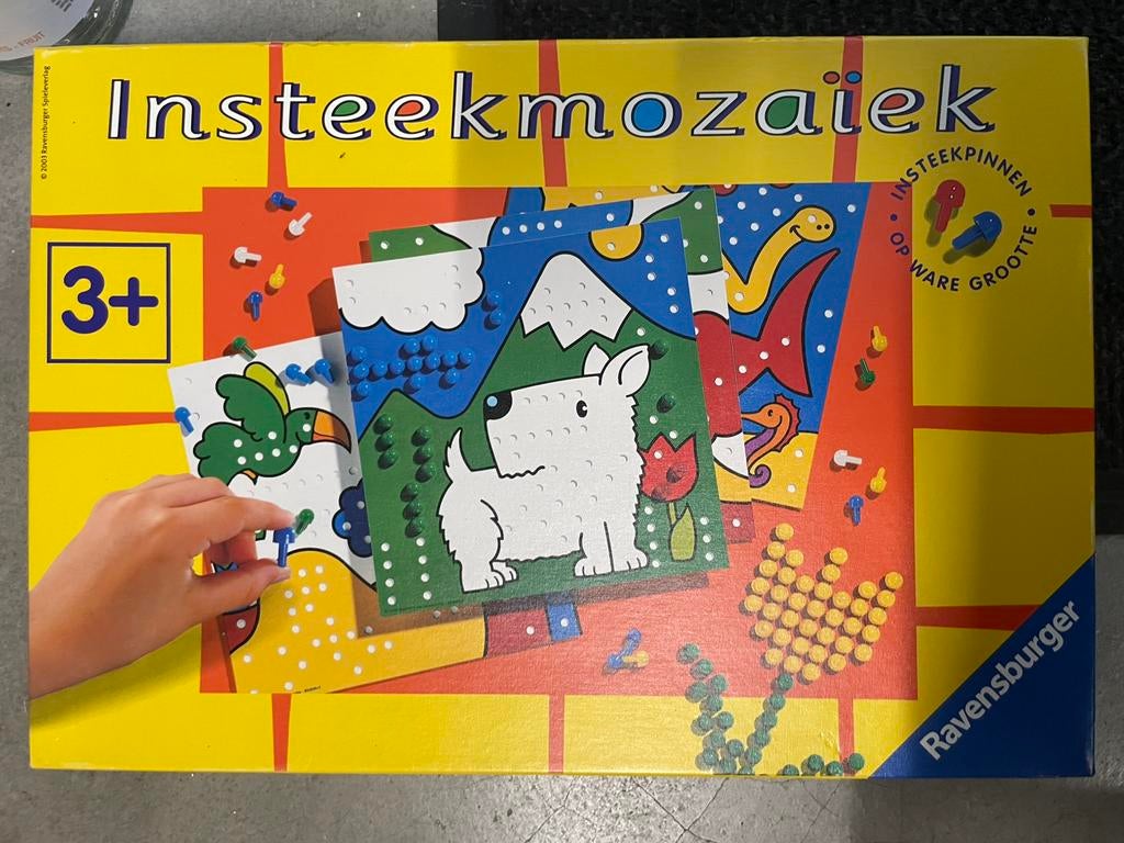 insteekmozaiek, Ophalen, Zo goed als nieuw
