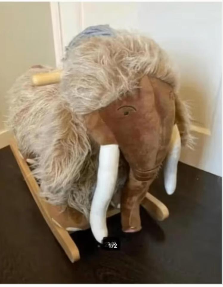 Nieuw schommeldier Marly de Mammoet, Ophalen of Verzenden, Nieuw