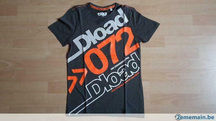 Lot de 2 t-shirts 13-14 ans / 158-164 cm, Enlèvement ou Envoi, Neuf, Garçon, Chemise ou À manches longues