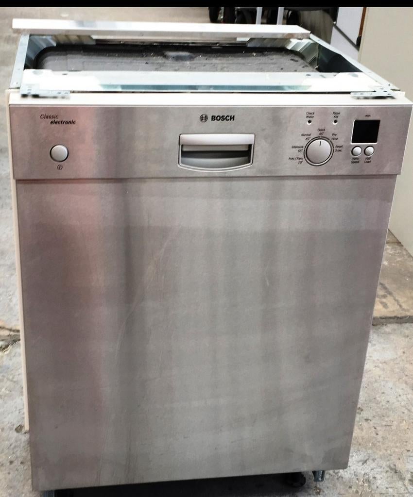Bosch inox vaatwasser., Elektronische apparatuur, Ophalen, Zo goed als nieuw