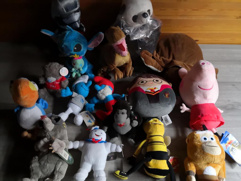 Diverse knuffels uit te kiezen, Enlèvement