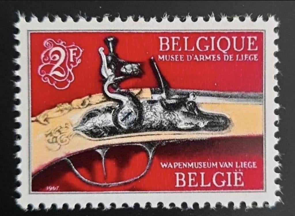 Belgique : COB 1406 ** Musée des armes 1967., Sans timbre, Neuf, Enlèvement ou Envoi, Non oblitéré