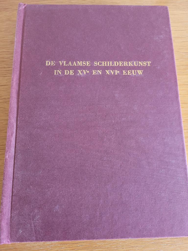 Boek De Vlaamse Schilderkunst in de XV en XVI eeuw, Ophalen