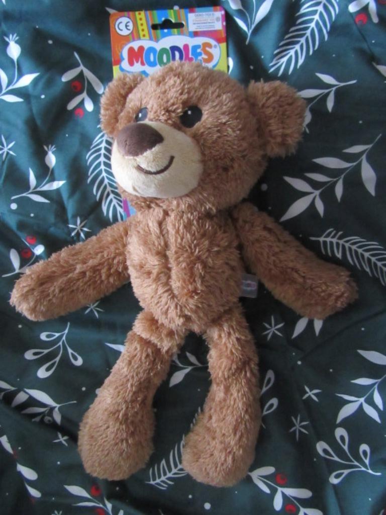 Hondenspeelgoed : bruine beer - knuffelbeer - Moodles, Animaux & Accessoires, Jouets pour chiens, Enlèvement ou Envoi, Neuf, Peluches