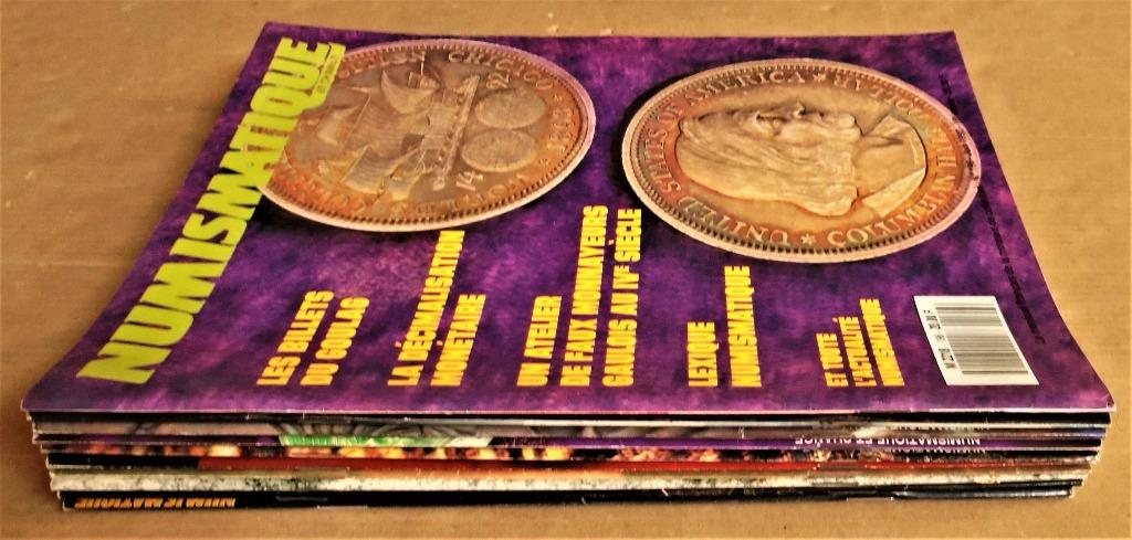 Numismatique et Change - 10 mensuels  - 1990/2011, Postzegels en Munten, Munten | Europa | Niet-Euromunten, Setje, Overige landen