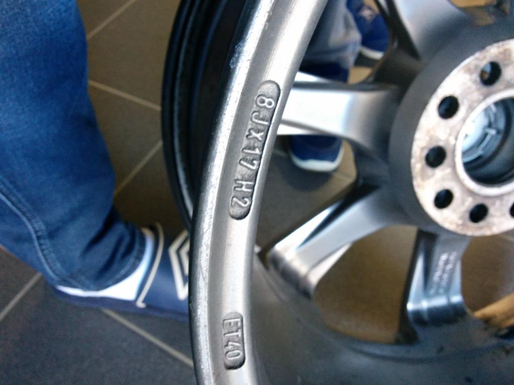 4 Jantes OZ Titan 8x17 ET40, Auto-onderdelen, Banden en Velgen, Ophalen, Gebruikt, Velg(en), 17 inch