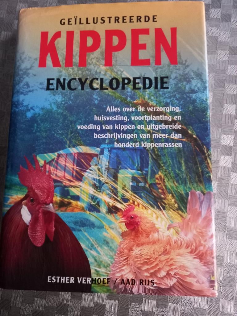 Esther Verhoef - Geillustreerde kippen encyclopedie, Livres, Animaux & Animaux domestiques, Comme neuf, Enlèvement ou Envoi