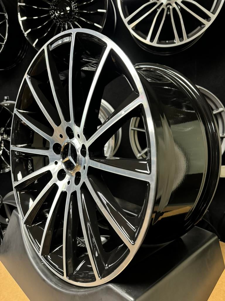 19 inch velgen voor Mercedes AMG look 5x112 A B C CLA KLASSE, Auto-onderdelen, Banden en Velgen, 19 inch, Velg(en), Nieuw, Ophalen of Verzenden