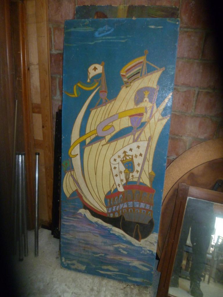 SCHILDERIJ OP PANEE, Enlèvement
