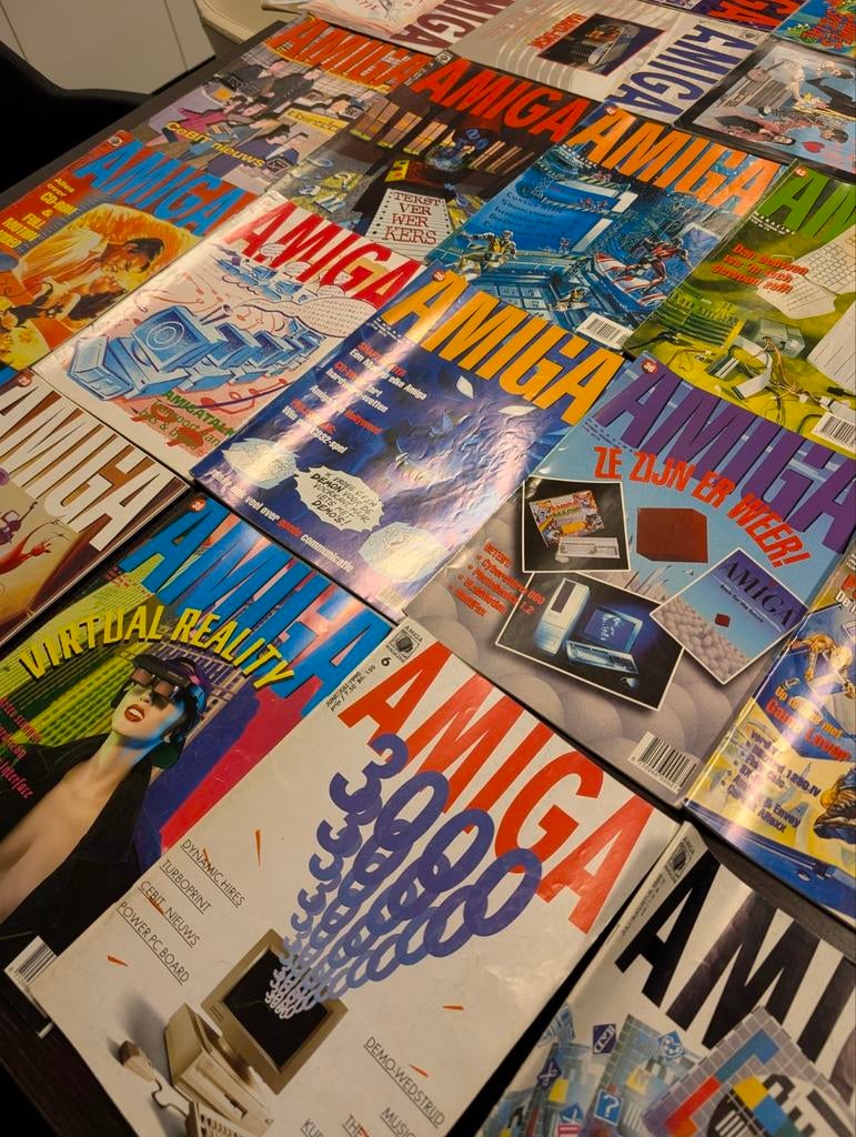 Amiga computer tijdschriften, grote collectie 80s 90s, Boeken, Tijdschriften en Kranten, Ophalen of Verzenden, Gelezen