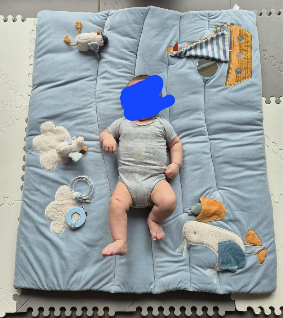Parklegger Sailors Bay Little Dutch/Baby speelmat, Ophalen, Zo goed als nieuw