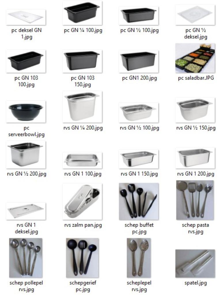 horeca, Ophalen