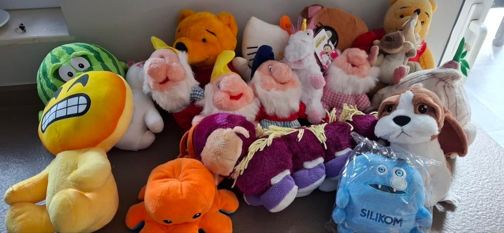 Lot knuffels 20st voor 20€, Ophalen of Verzenden