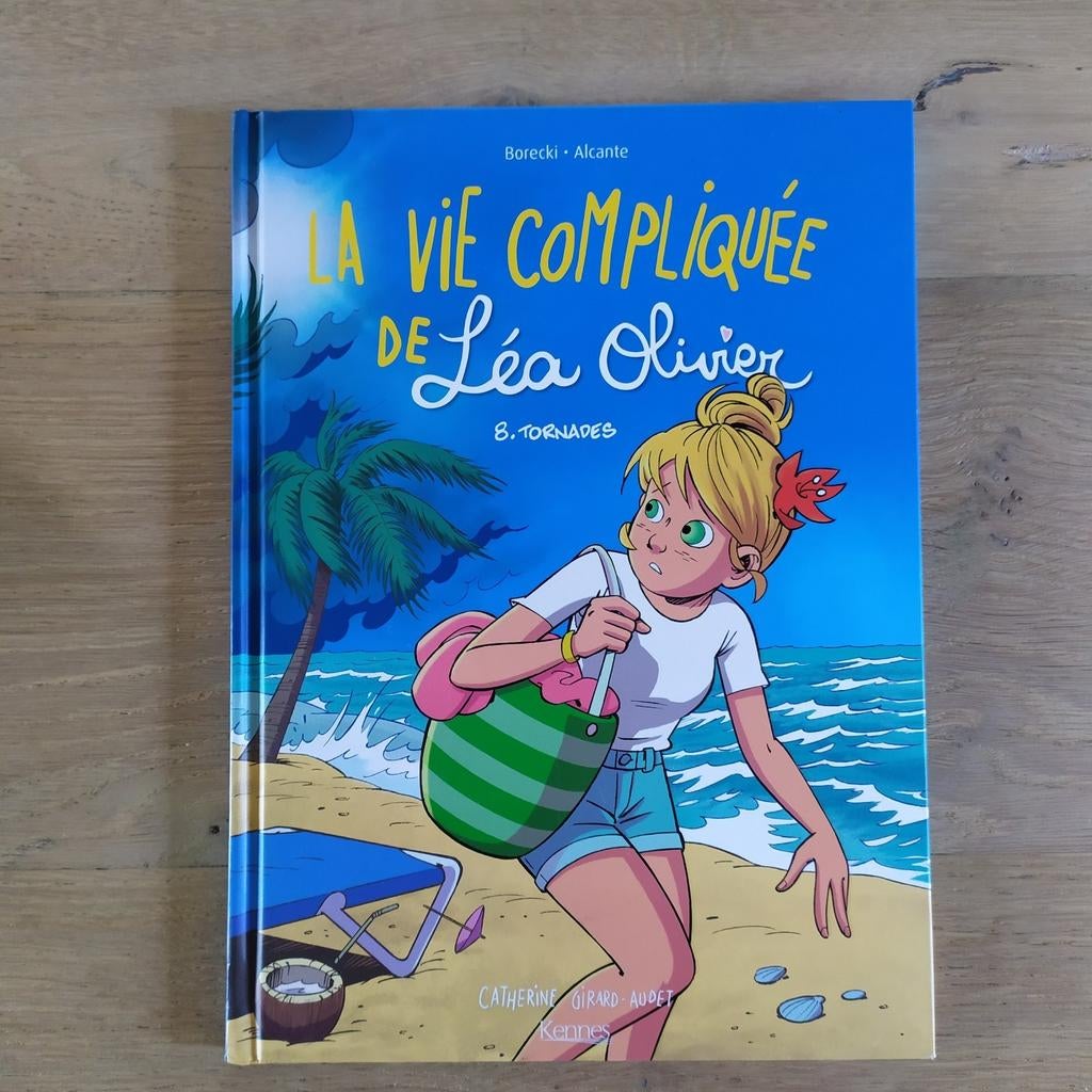 La Vie compliquée de Léa Olivier 8 Tornades Borecki EO TBE, Une BD, Enlèvement ou Envoi, Comme neuf