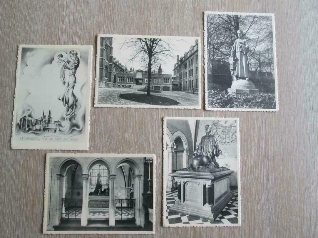 5 postkaarten moederhuis der missies van Scheut., Verzamelen, Verzenden