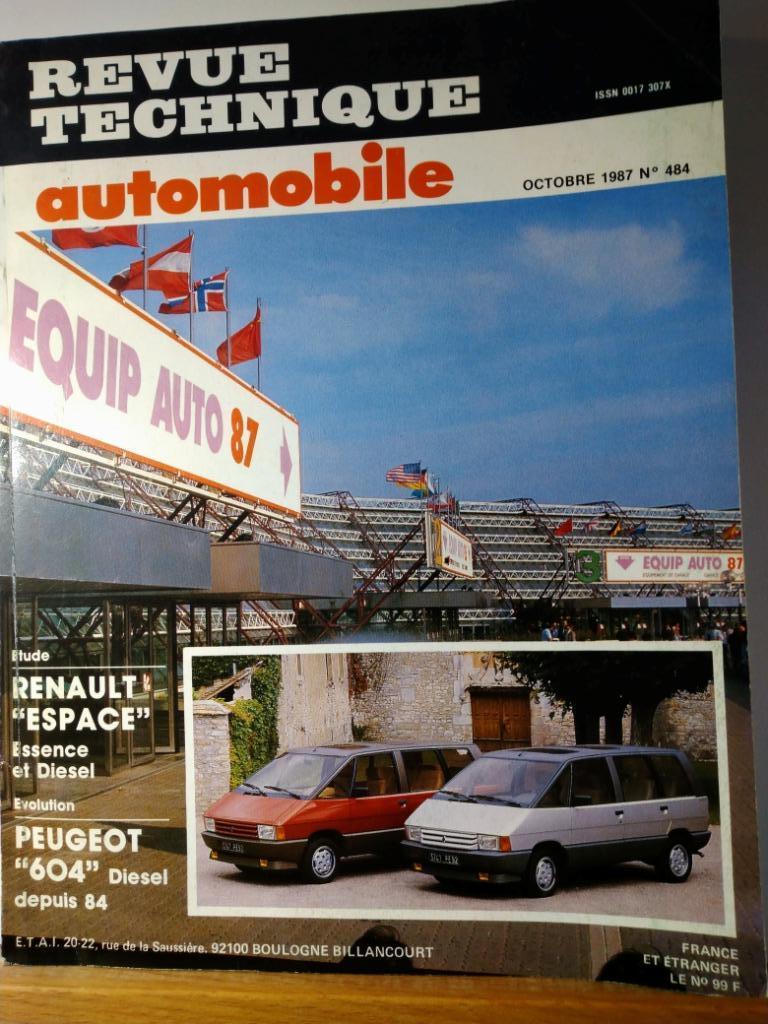 RTA - Renault Espace - Peugeot 604 - N 484, Envoi