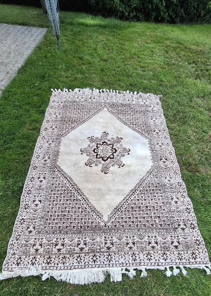 Tapis berbère (Maroc) 200x300, 200 cm ou plus, 200 cm ou plus, Crème, Tapis berbère marocain.