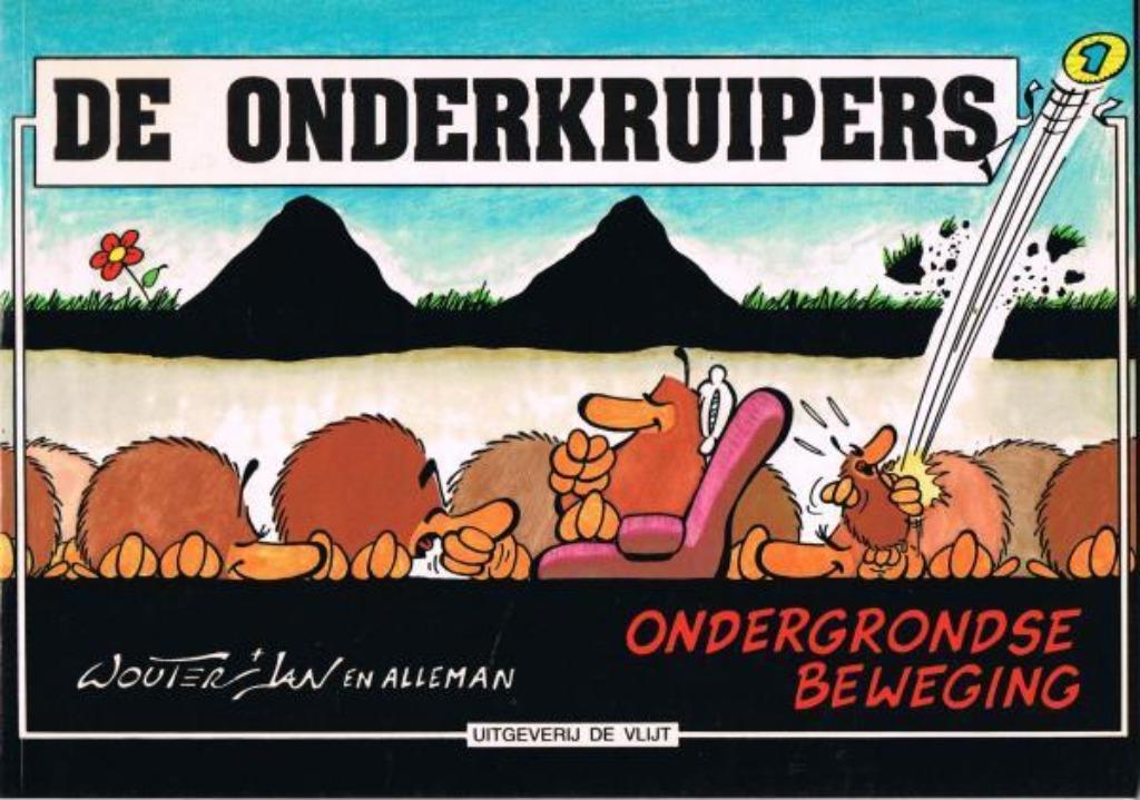 Strip " De onderkruipers ", Boeken, Eén stripboek, Ophalen of Verzenden, Gelezen