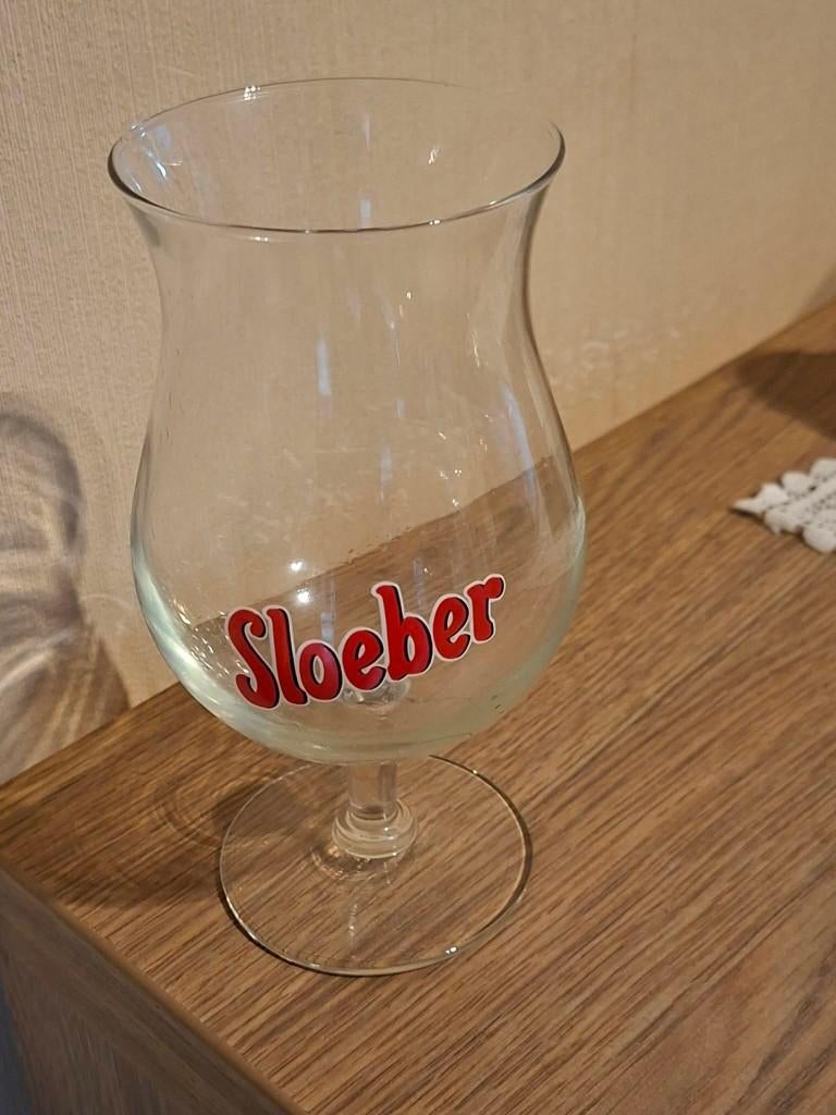 Bierglas / Sloeber / Brouwerij Roman, Ophalen of Verzenden, Zo goed als nieuw, Bierglas