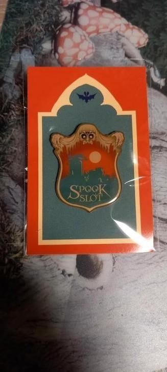 Efteling Spookslot Danse macabre pin, Ophalen of Verzenden