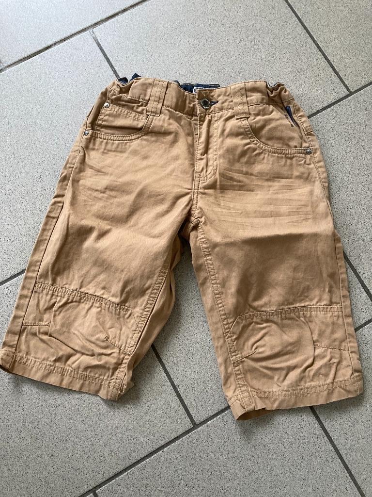 Toffe bruine 3/4de broek jongen mt 134-140 in prima staat, Gebruikt, C&A, Jongen, Ophalen