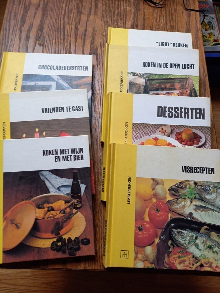 Reeks kookboeken Artis Historia, Boeken, Ophalen, Gelezen