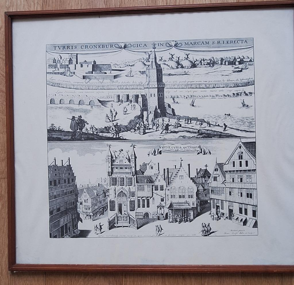 Antwerpen gravure, Ophalen