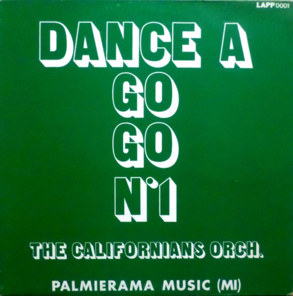 The Californians Orchestras Dance A Go Go Nr. 1 - Popcorn lp, Ophalen of Verzenden, Zo goed als nieuw, 12 inch