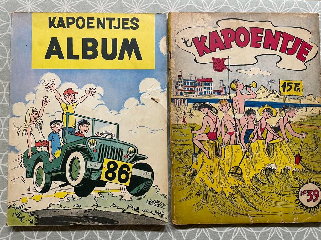De lustige kapoentjes, Gelezen, Marc Sleen, Ophalen of Verzenden, Meerdere stripboeken