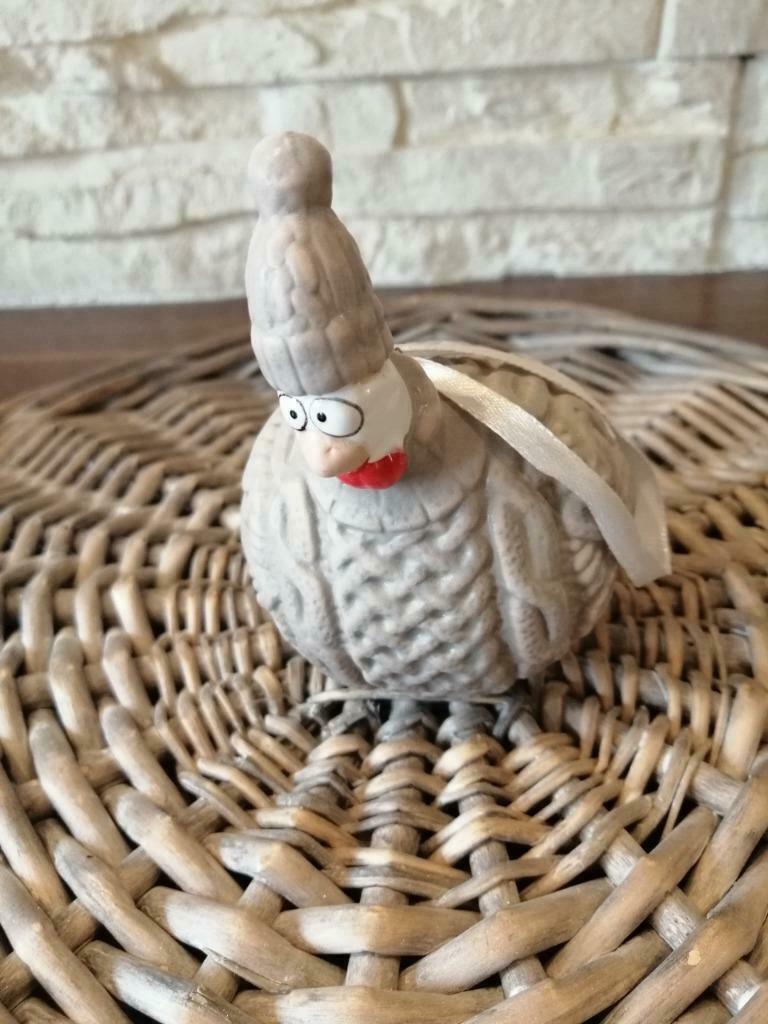 Poule j-line Petite Pull Brun 2012, Enlèvement ou Envoi, Comme neuf, Porcelaine, Statue(s)