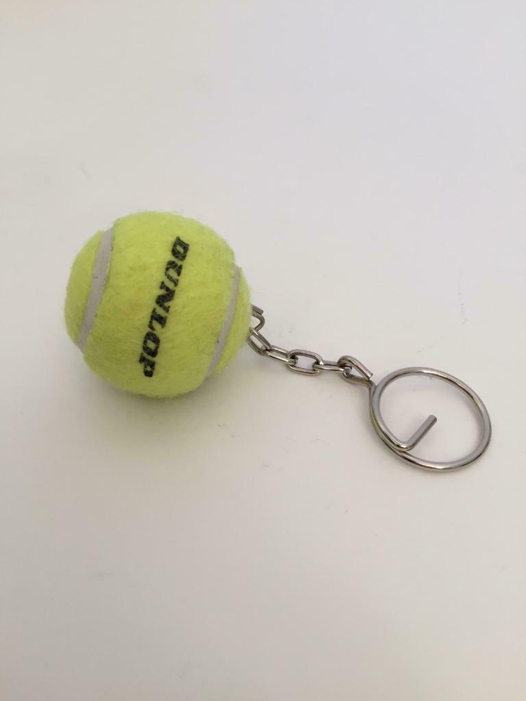 Tennisbal sleutelhanger, Ophalen of Verzenden, Zo goed als nieuw, Dunlop