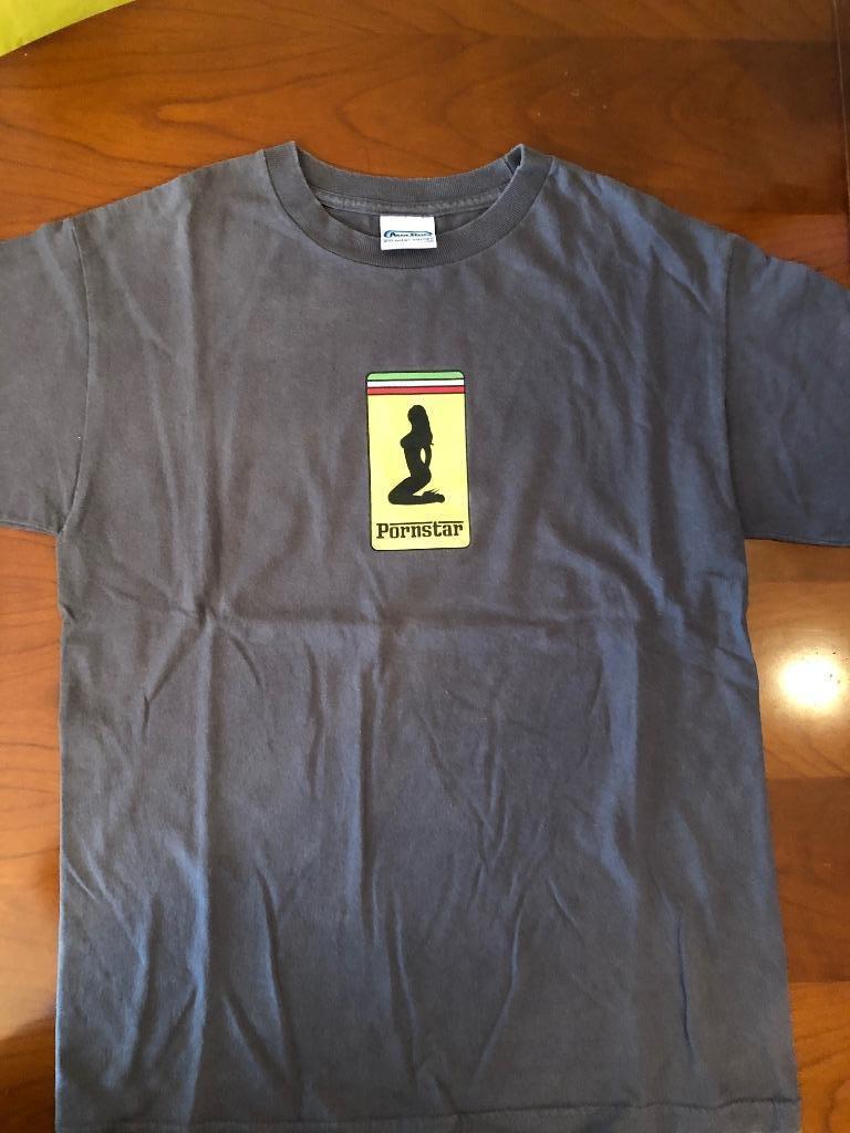 Vintage 90's Pornstar Skateboard t-shirt., Ophalen, Skateboard