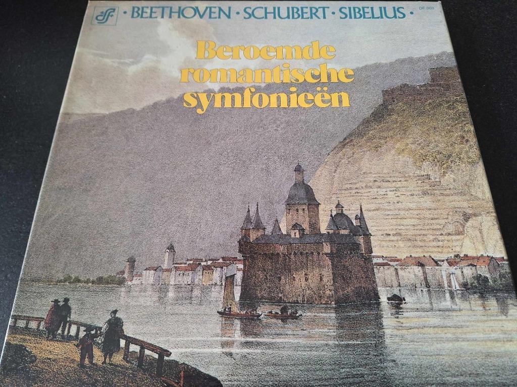 Beroemde Romantische Symphonieën Box 3 x Lp's Vinyl, Ophalen of Verzenden, Romantiek, 12 inch, Kamermuziek