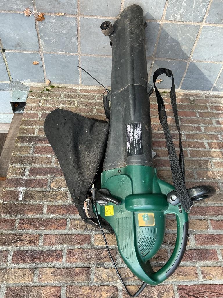 Bladblazer en bladzuiger, Ophalen, Gebruikt, FLORA BEST, Met opvangzak