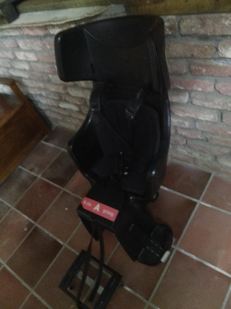 fietsstoel Bobike met extra bevestigingssysteem, Achterzitje, Gebruikt, Bobike, Ophalen