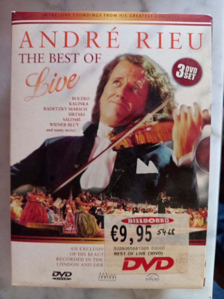 André Rieu – The Best of – Live 3 DVD Set, Cd's en Dvd's, Alle leeftijden, Ophalen of Verzenden, Gebruikt
