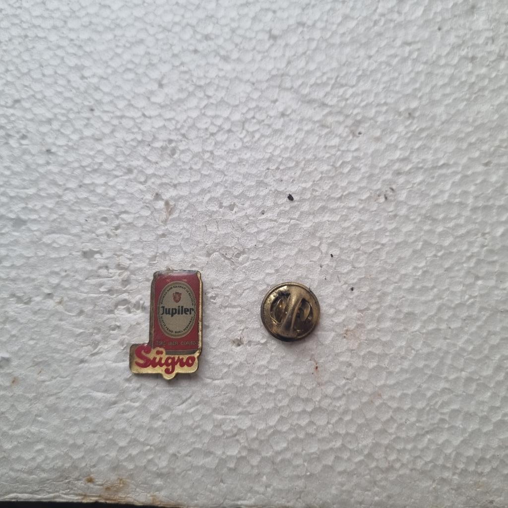 Pin's Jupiler Sügro, Ophalen of Verzenden, Gebruikt, Overige typen, Jupiler