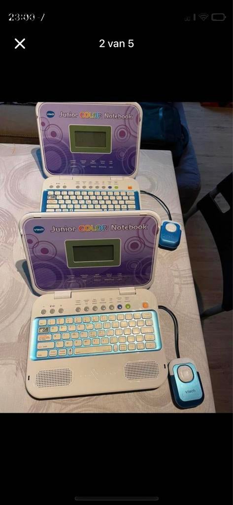 Vtech junior color notenbook, Games en Spelcomputers, Spelcomputers | Overige, Ophalen, Zo goed als nieuw