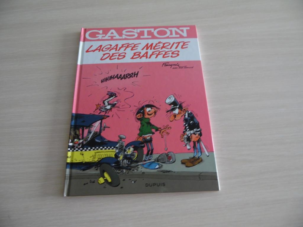 GASTON   LAGAFFE MÉRITE DES BAFFES, Eén stripboek, Zo goed als nieuw, Franquin, Roba, Morris,., Ophalen of Verzenden
