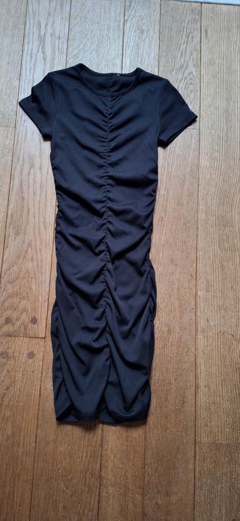 Zwart jurkje maat XS, Ophalen, Zo goed als nieuw, Maat 34 (XS) of kleiner, Zwart