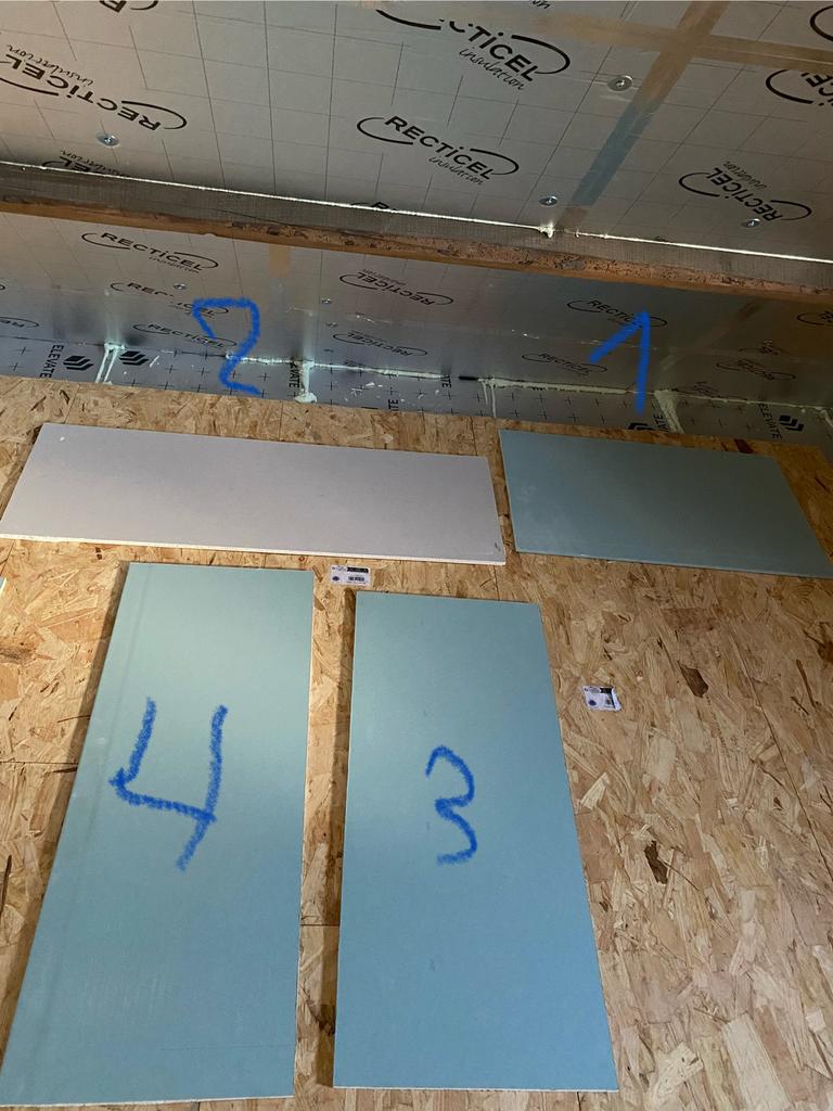 Gyproc platen, Enlèvement, Comme neuf, Autres matériaux